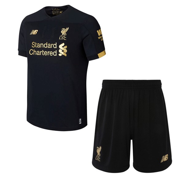 Camiseta Liverpool 1ª Portero Niño 2019-2020 Negro